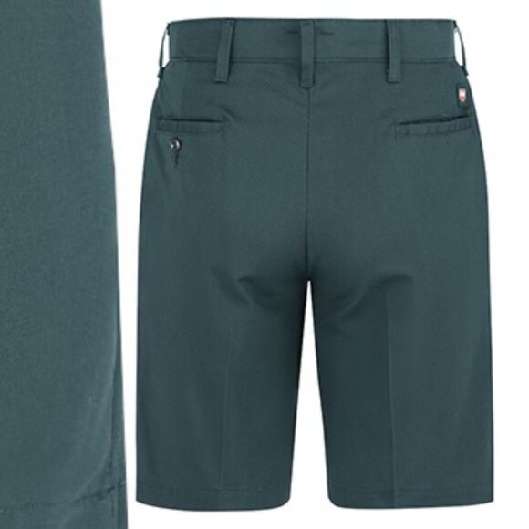 Red Kap Men's Plain Front Shorts - PT26SG 38X10 - Picture 2 of 2